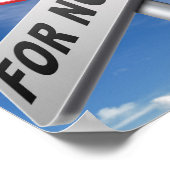 Poster Arrêter pour personne (Coin)