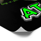 Poster Arrêtez De Me Regarder À Mon Bar (Coin)