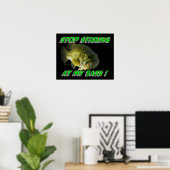 Poster Arrêtez De Me Regarder À Mon Bar (Bureau à domicile)