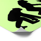 Poster Arrêtez de me suivre, je suis créationniste ! (Coin)