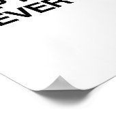 POSTER ARRÊTEZ DE VOLER VOUS TENEZ POUR TOUS (Coin)