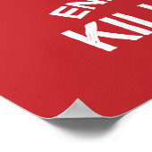 Poster Arrêtez la chasse à la baleine | Protection marine (Coin)