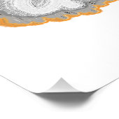 Poster "Arrêtez la désinformation" Conception mignonne. C (Coin)