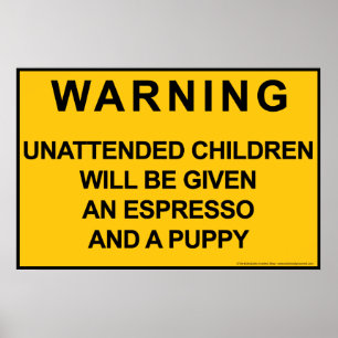 Poster Arrêtez les enfants perdus