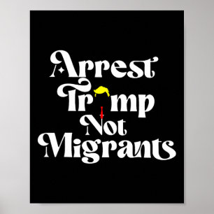 Poster Arrêtez Trump, pas les migrants