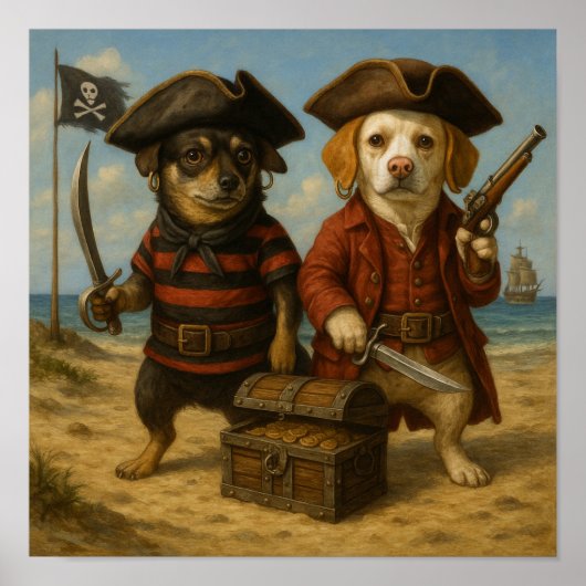 Poster "Arrgh" (Devant)