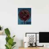 Poster Arrière d'un miroir en bronze (Bureau à domicile)