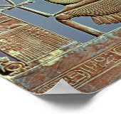 Poster Arrière d'une chaise du tombeau de Toutankhamon (Coin)