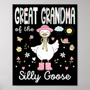 Poster Arrière-mère de la fille qui fête son 1er annivers