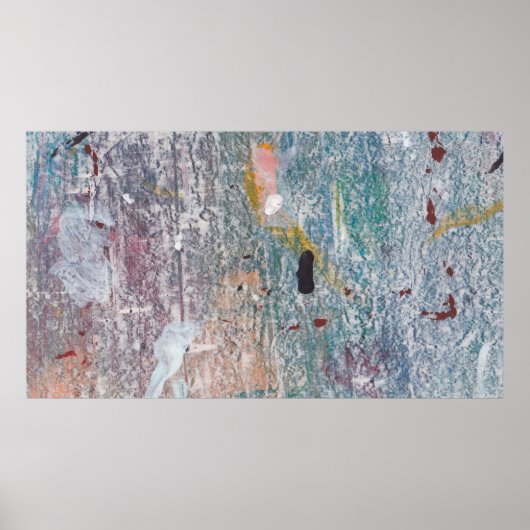 Poster arrière - plan Abstrait de peinture. Oeuvre en m m (Devant)