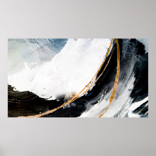 Poster arrière - plan Abstrait de texture d'huile. Peindr (Devant)