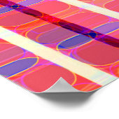 Poster arrière - plan abstrait, entrelacé coloré (Coin)