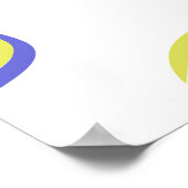 Poster arrière - plan Abstrait, motif transparent (Coin)