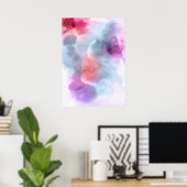 Poster arrière - plan Abstrait peint à la main 10 (Bureau à domicile)