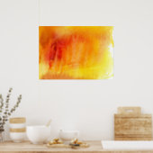 Poster arrière - plan Abstrait peint à la main 19 (Cuisine)