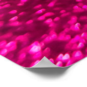 Poster Arrière - plan abstrait pourpre avec bokeh déconce (Coin)