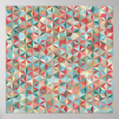 Poster arrière - plan Abstrait sans soudure composé de pa (Devant)