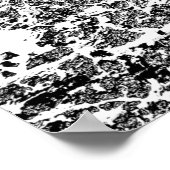 Poster arrière - plan Abstrait. Texture monochrome. Image (Coin)