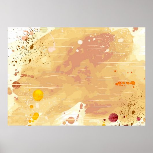 Poster arrière - plan aquarelle (Devant)