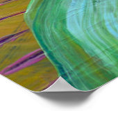 Poster arrière - plan artistique Abstrait. Arrière - plan (Coin)