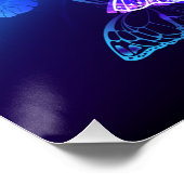 Poster Arrière - plan avec papillons de nuit (Coin)