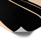 Poster Arrière - plan avec un portrait de la belle jeune (Coin)