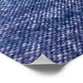 Poster Arrière - plan bleu, jean jean texture arrière - p (Coin)