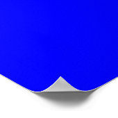 Poster Arrière - plan couleur bleu clair Royal Solid Tren (Coin)