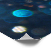 Poster Arrière - plan de bokeh d'éclairage (Coin)