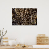 Poster Arrière - plan de broche métallique (Cuisine)