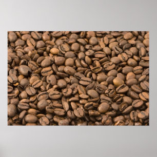 Poster Arrière - plan de café