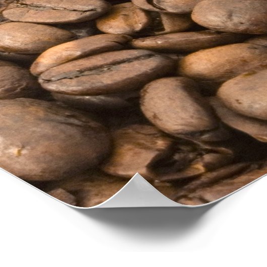 Poster Arrière - plan de café (Coin)