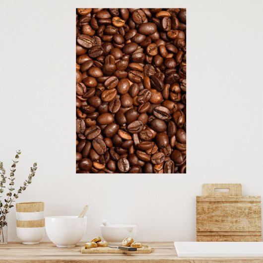 Poster arrière - plan de café (Cuisine)