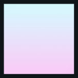 Poster Arrière - plan de dégradé rose et bleu pastel<br><div class="desc">Couleur pastel bleu clair et rose.</div>