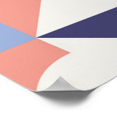 Poster Arrière - plan de formes géométriques carrés. Esth (Coin)