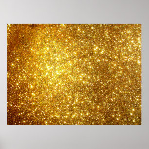 Poster Arrière - plan de grunge doré haute résolution, il