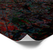 Poster arrière - plan de grunge multicolore Abstrait avec (Coin)