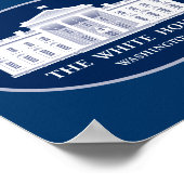 Poster Arrière - plan de la conférence de presse de la Ma (Coin)