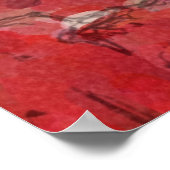 Poster Arrière - plan de la texture de peinture d'art. Ab (Coin)