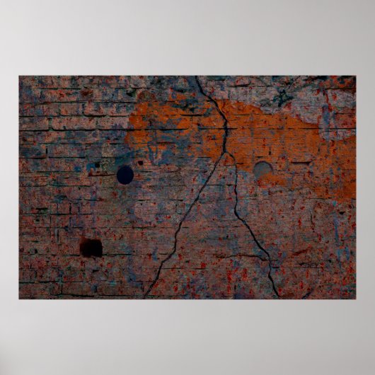 Poster Arrière - plan de mur gris couleur. Différents pat (Devant)