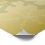 Poster Arrière - plan de Noël (Coin)