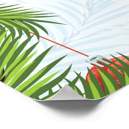 Poster Arrière - plan de Noël (Coin)