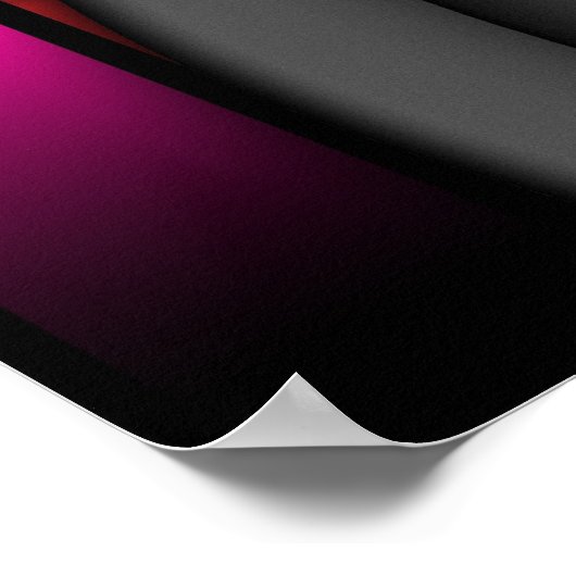 Poster Arrière - plan de parti (Coin)