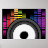 Poster Arrière - plan de parti (Devant)