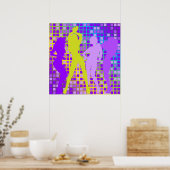 Poster Arrière - plan de parti (Cuisine)