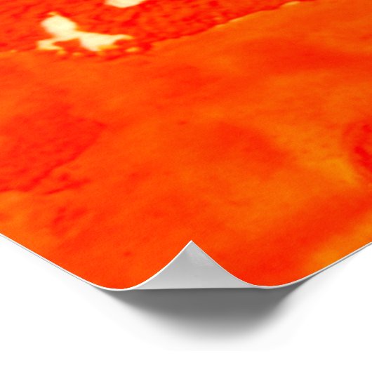 Poster Arrière - plan de peinture colorée (Coin)