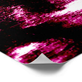 Poster Arrière - plan de peinture couleur. Aquarelle Art. (Coin)