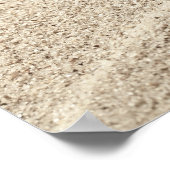 Poster Arrière - plan De Sable En Pierre Blanche (Coin)