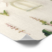 Poster Arrière - plan de texture burlap de bouteille de v (Coin)