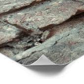 Poster Arrière - plan de texture de mur de brique rouge v (Coin)